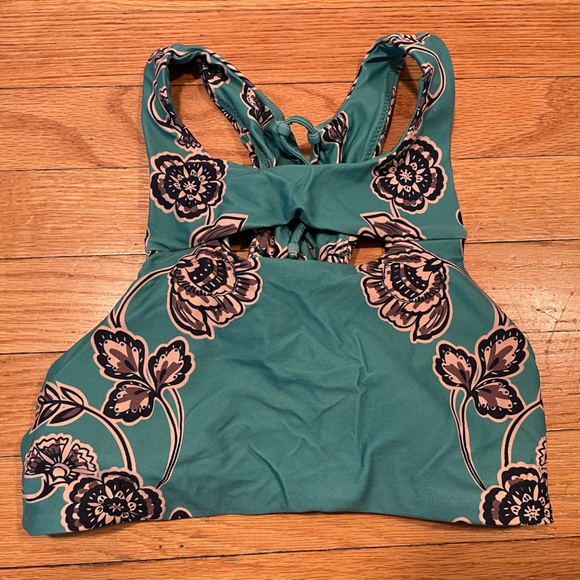 O’Neill High-Neck Lace Up Bikini Top - Size S - Picture 1 of 2